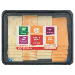 Rouses Markets Party Tray Sliced Cheeses 16 oz