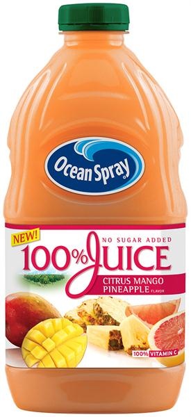 slide 1 of 1, Ocean Spray Citrus Mango Pineapple Juice, 60 oz