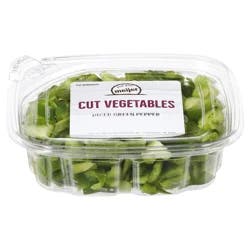 Fresh from Meijer Diced Green Pepper, 7 oz
