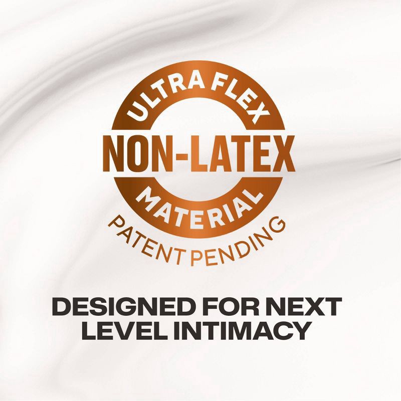 slide 5 of 9, Trojan G.O.A.T. Latex-Free Lubricated Condoms for Men, Patent Pending Ultra Flex Non-Latex Material, Soft, Strong, Odorless & Colorless, 10 Count, 10 ct