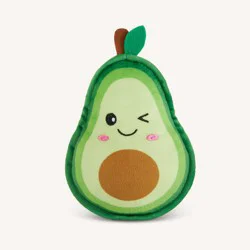 Joyhound Crazy Comfy Plush Avocado Dog Toy - Squeaker