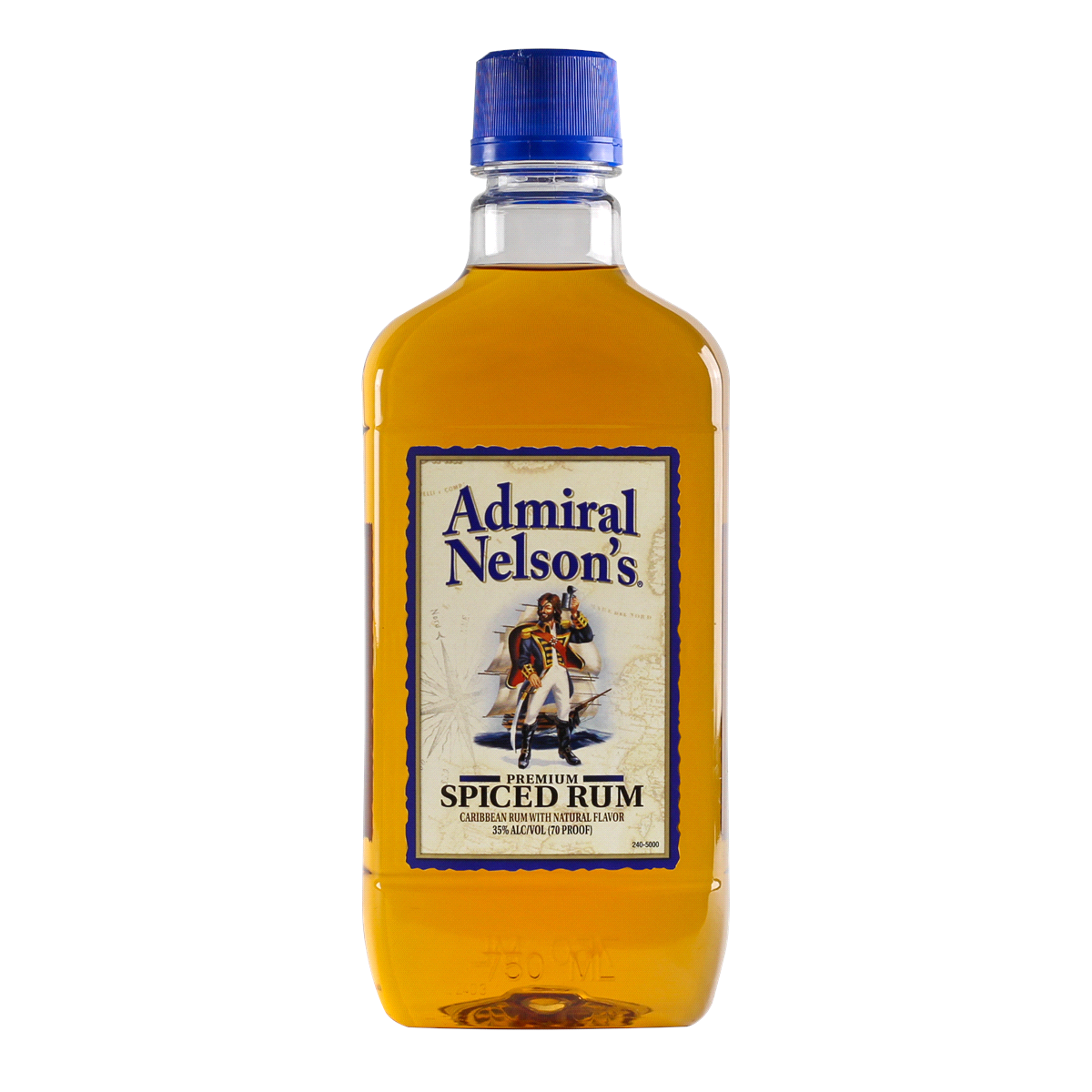 slide 1 of 1, Admiral Nelson's Spiced Rum, 750 ml