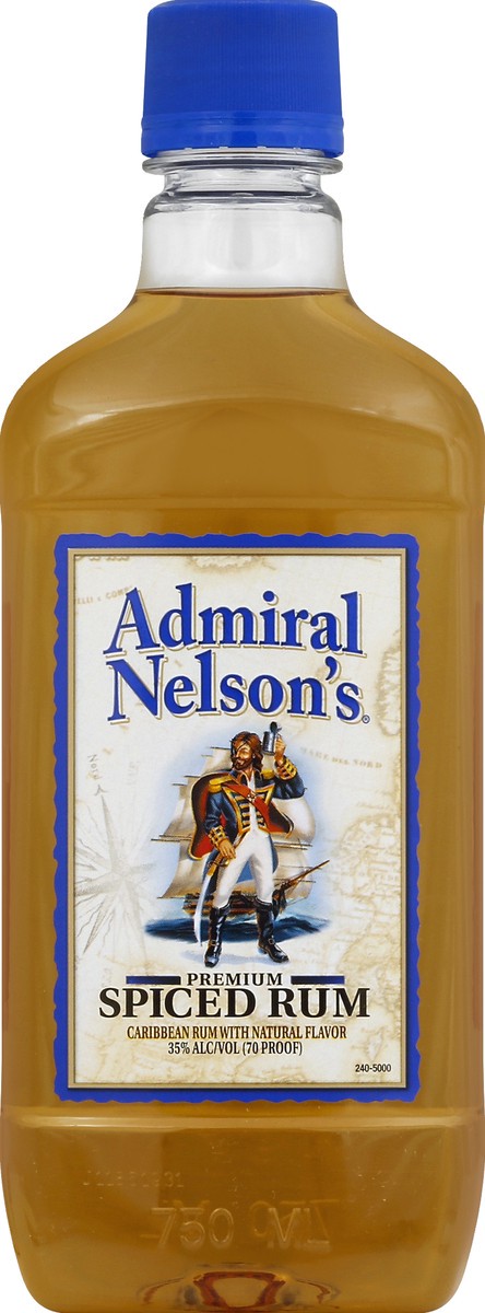 slide 1 of 3, Admiral Nelson's Spiced Rum 750 ml, 750 ml