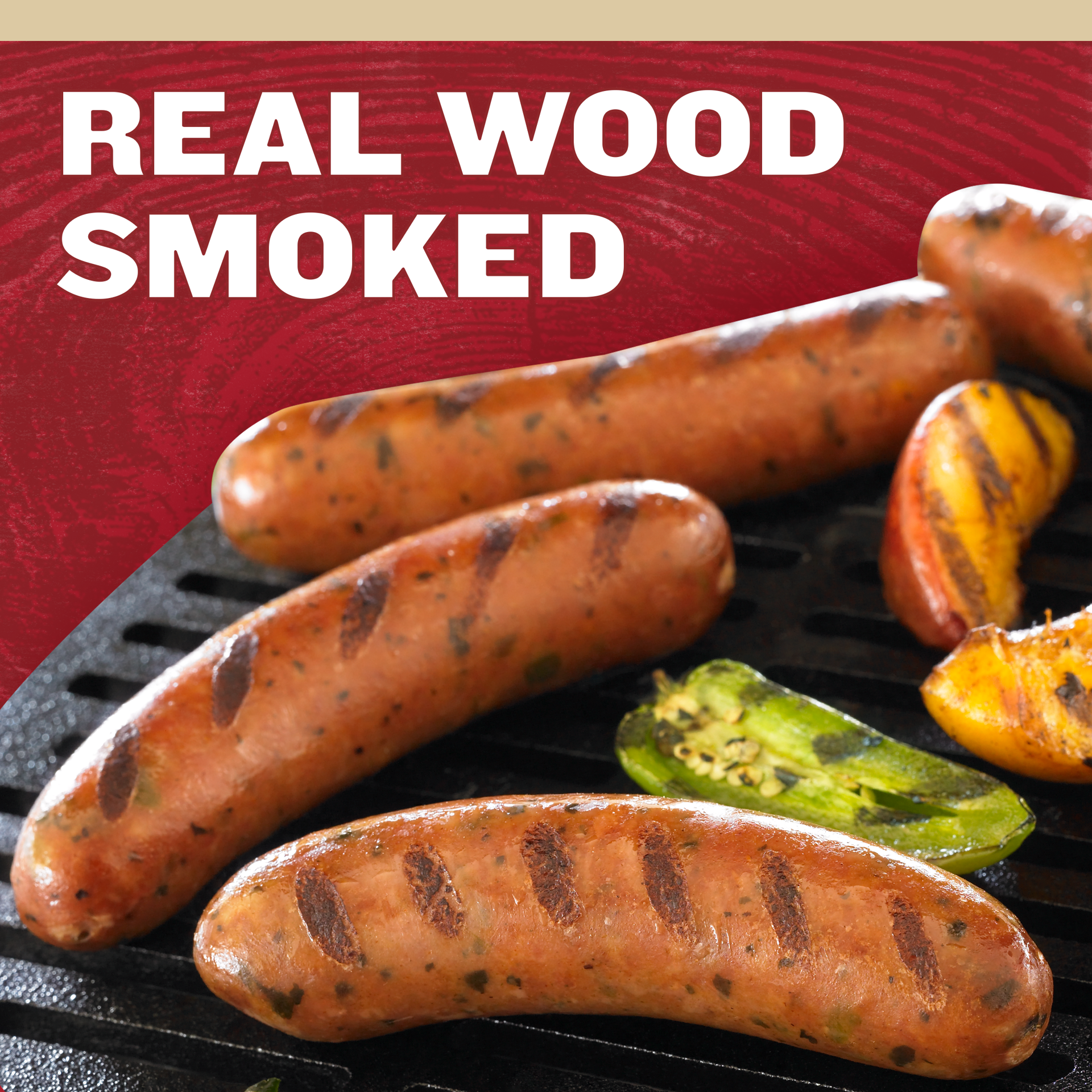 slide 2 of 10, Wright Brand Real Wood Smoked Applewood Smoked Sausage, 4 ct, 12 oz