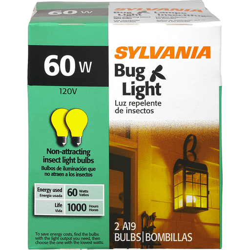 slide 9 of 9, Sylvania Syl Bug Lite 60 Watt, 1 ct
