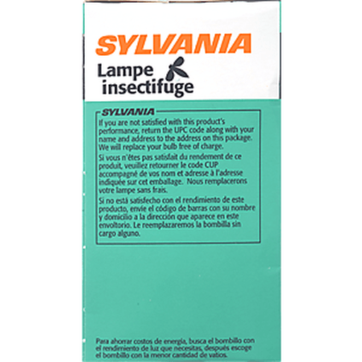 slide 2 of 9, Sylvania Syl Bug Lite 60 Watt, 1 ct