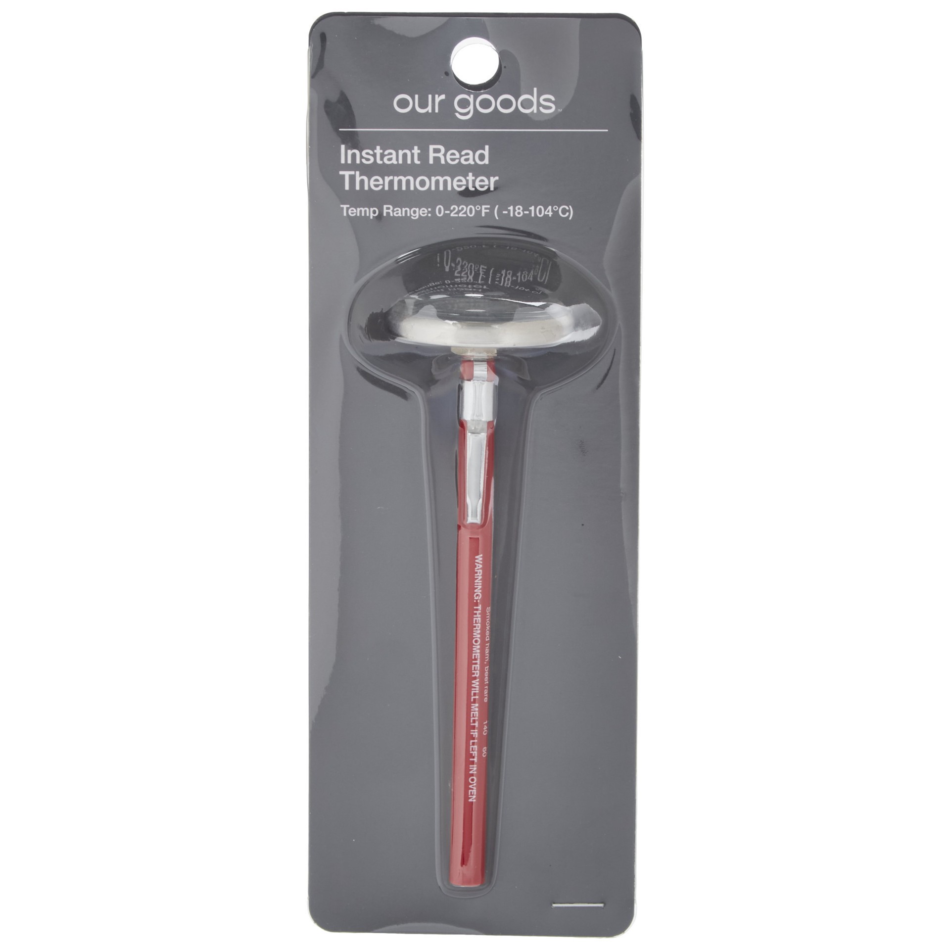 slide 1 of 1, our goods Instant Read Thermometer, 1 ct