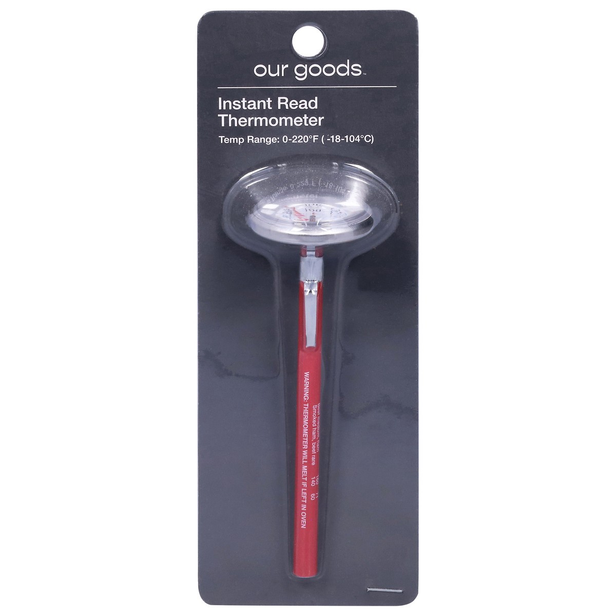 slide 1 of 13, Our Goods Instant Read Thermometer 1 Each, 1 ct