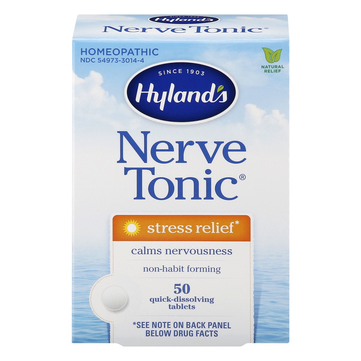 slide 13 of 14, Hyland's Quick-Dissolving Tablets Nerve Tonic 50 ea, 50 ct