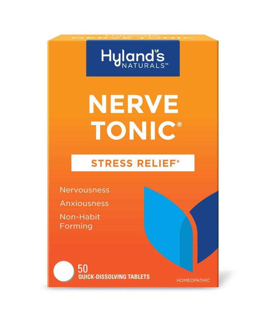 slide 1 of 2, Hyland's Nerve Tonic Caplets, 50 ct