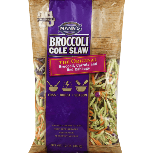 slide 2 of 2, Mann's Broccoli Cole Slaw, 12 oz