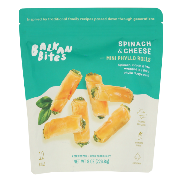 slide 1 of 1, Balkan Bites Spn&Chs Phy Roll, 8 oz