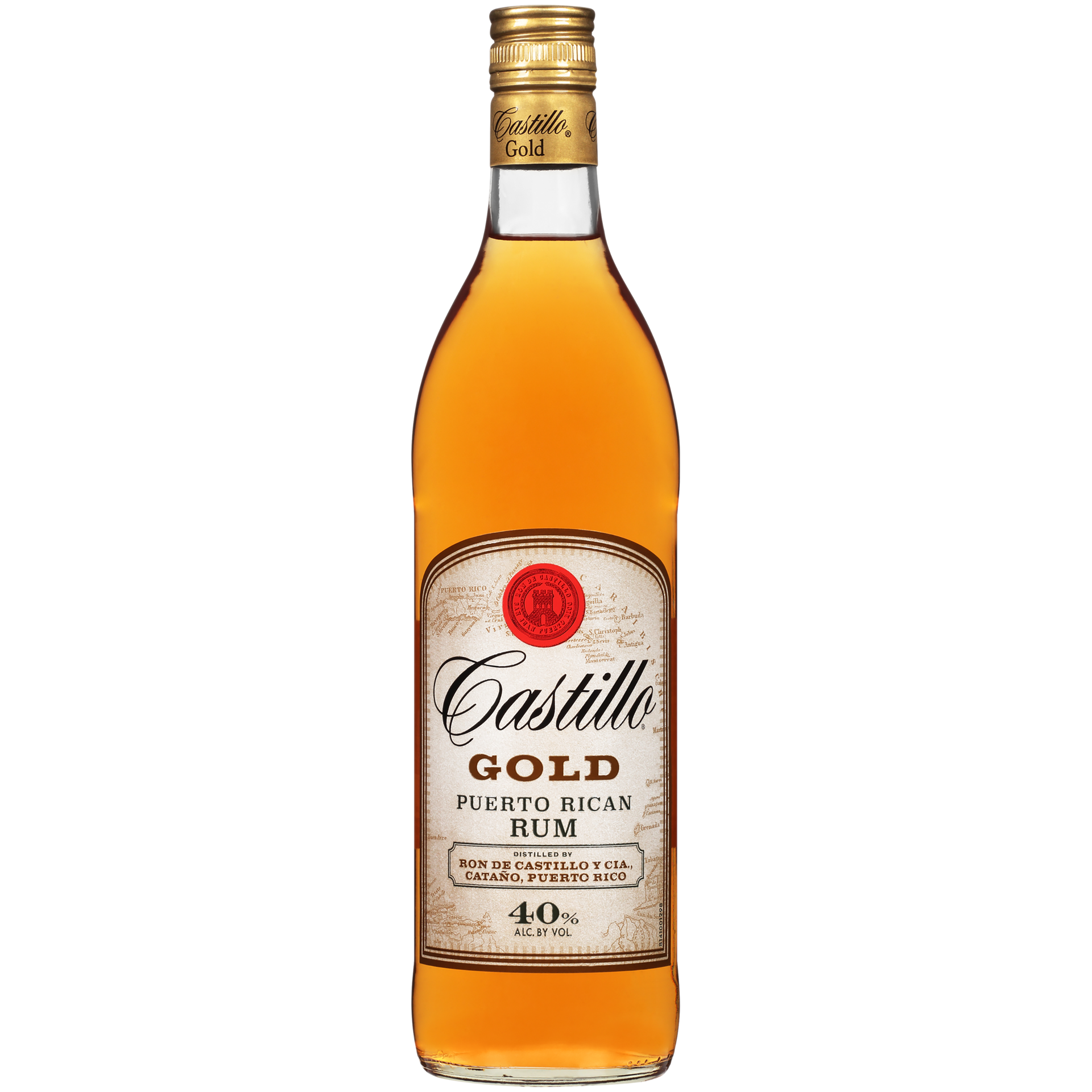 slide 4 of 5, Castillo Gold Rum, 750 ml