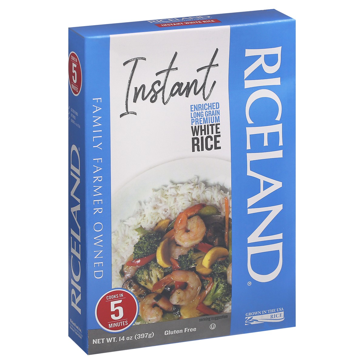 slide 2 of 9, Riceland Instant White Rice, 14 oz