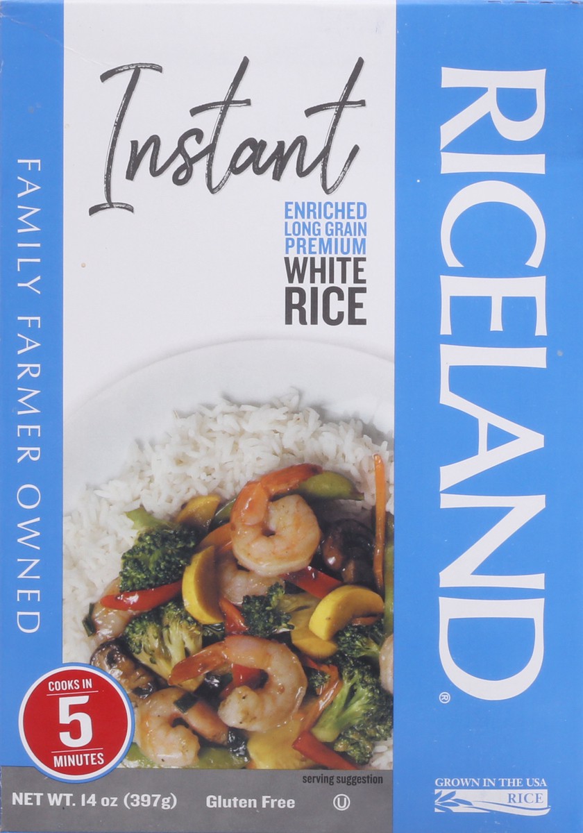 slide 6 of 9, Riceland Instant White Rice, 14 oz