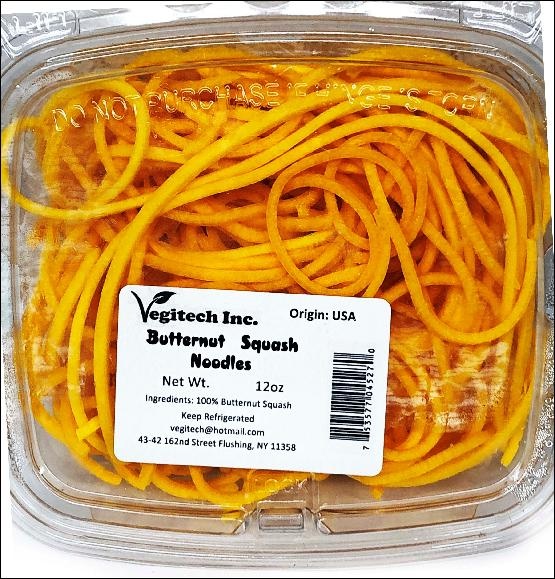 slide 1 of 1, Vegitech Buttrnt Sqsh Ndls, 12 oz
