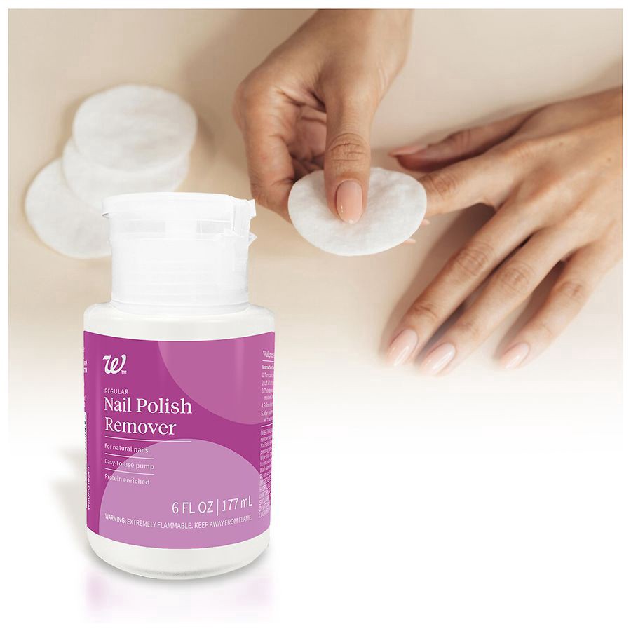 slide 3 of 4, Walgreens Regular Nail Polish Remover, 6 fl oz