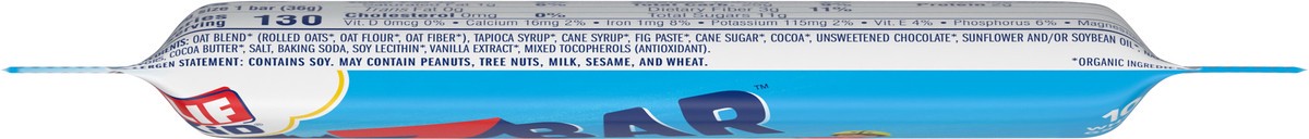 slide 2 of 9, Zbar - Chocolate Brownie - Soft Baked Whole Grain Snack Bar - USDA Organic - Non-GMO - Plant-Based - 1.27 oz., 1.27 oz