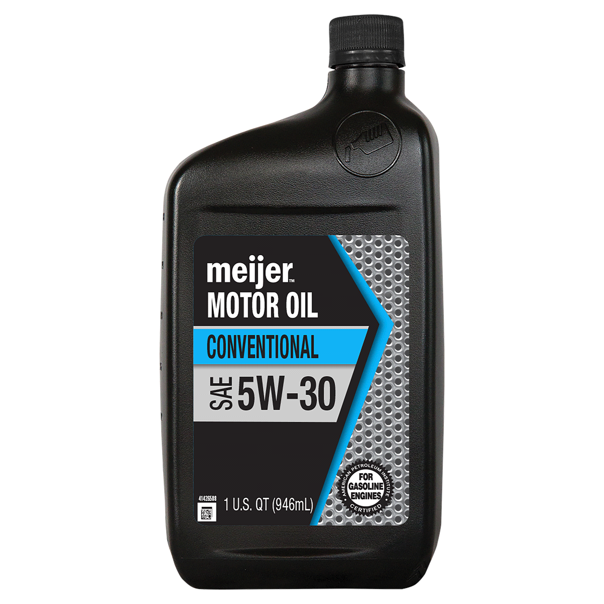 slide 1 of 5, Meijer Conventional SAE 5W-30 Motor Oil, 1 qt