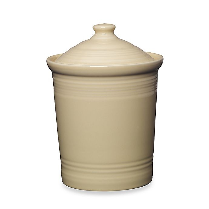 slide 1 of 1, Fiesta Medium Canister - Ivory, 1 ct