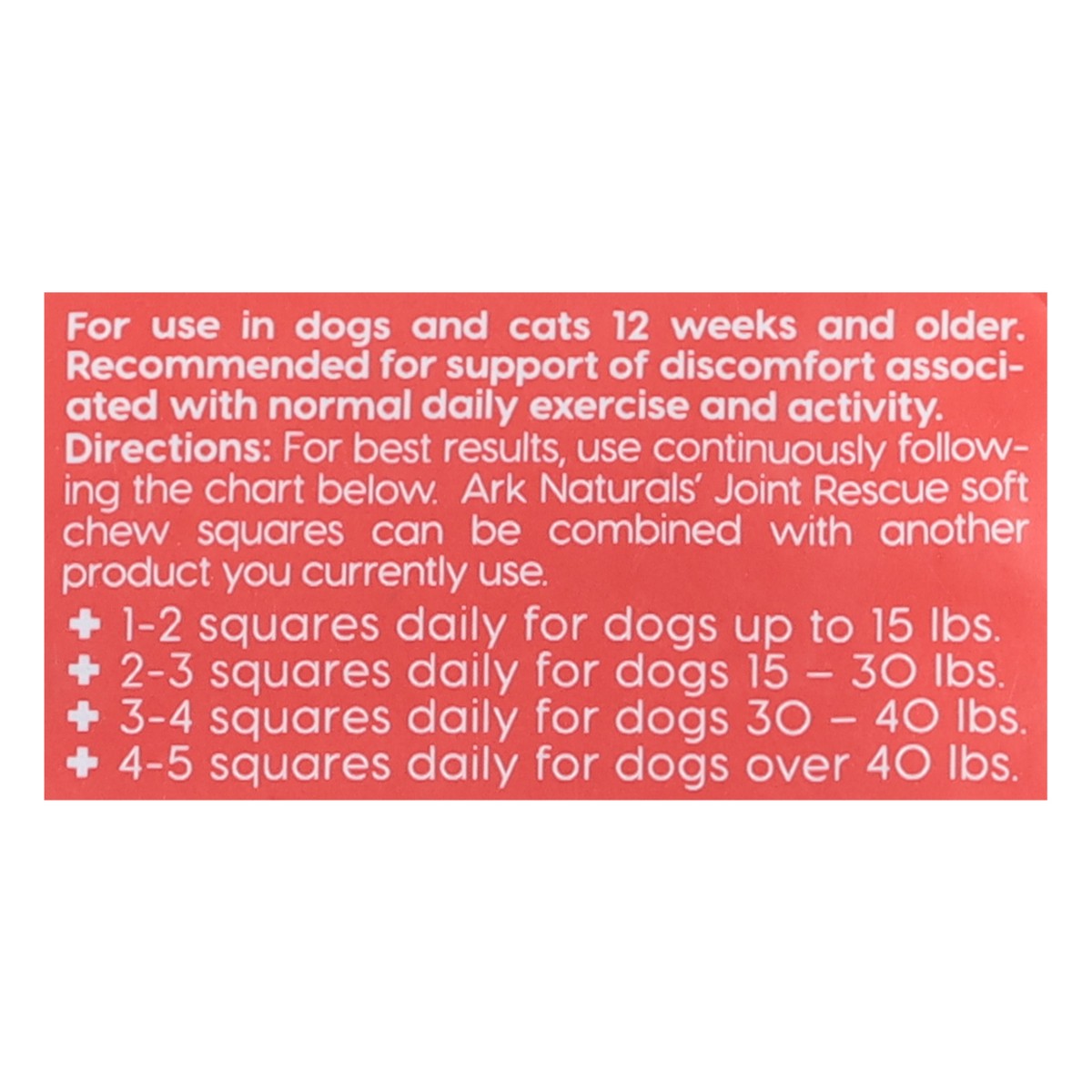 slide 2 of 13, Ark Naturals Joint Rescue Gluten Free Beef Flavor Chew Squares 9 oz, 9 oz