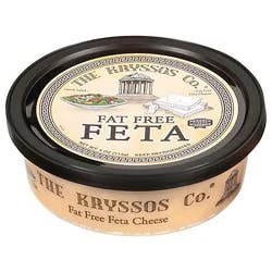 Kryssos Feta Crumbled Fat Free - 4 Oz