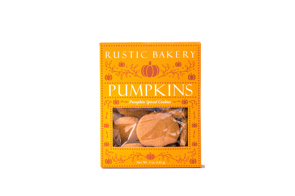 slide 1 of 1, Rustic Bakery Pumpkin Spice Cookies, 5 oz