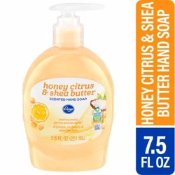 Kroger Honey Citrus & Shea Butter Liquid Hand Soap
