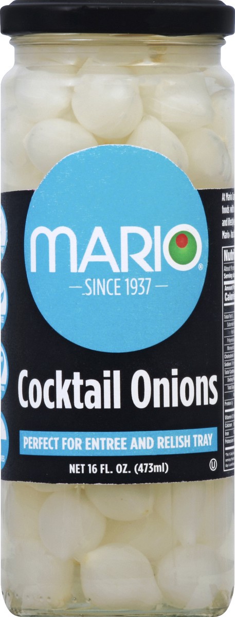 slide 5 of 6, Mario Cocktail Onions - 16 oz, 16 oz