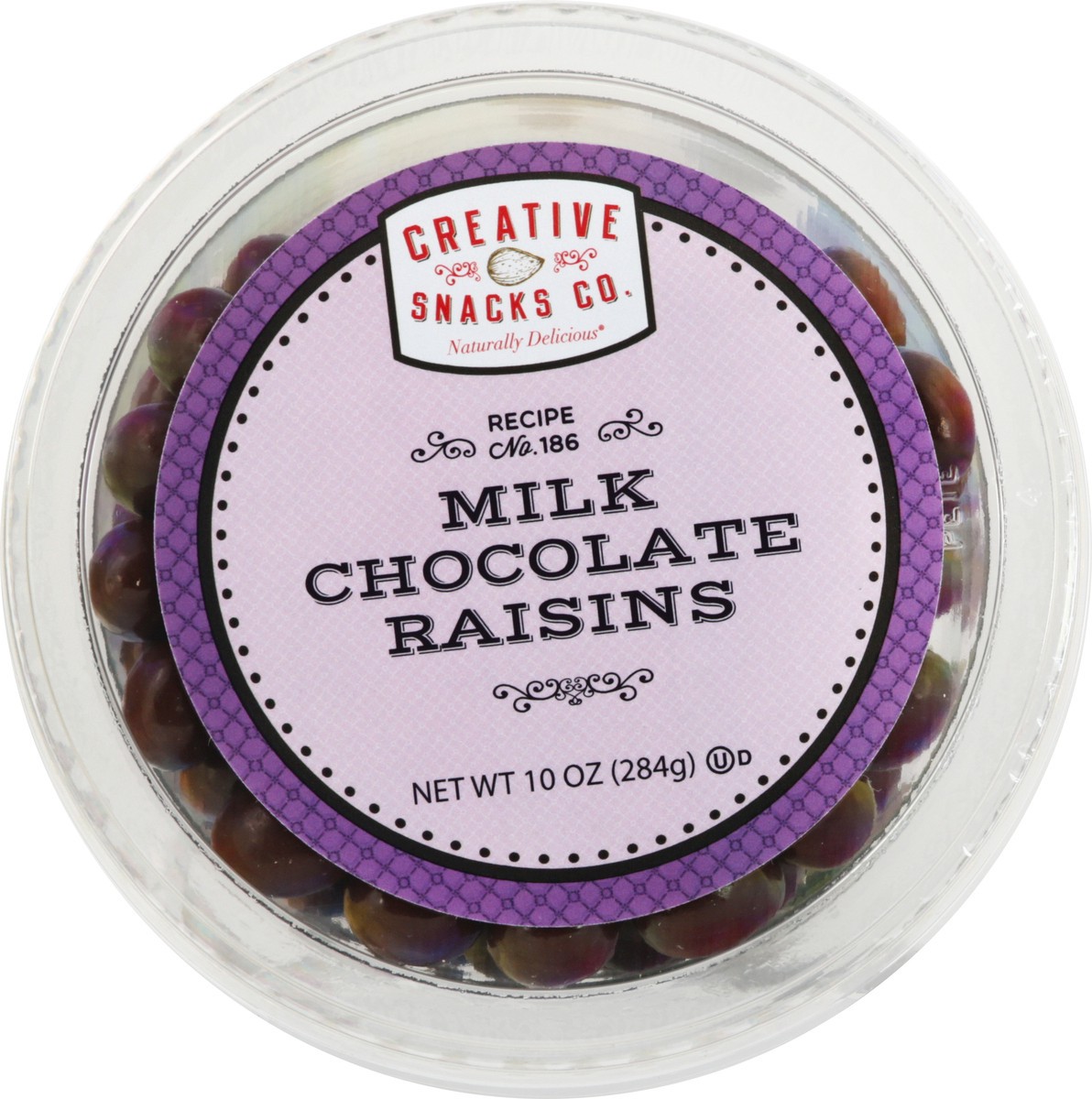 slide 6 of 10, Creative Snacks Co. Dark Chocolate Raisins, 10 oz