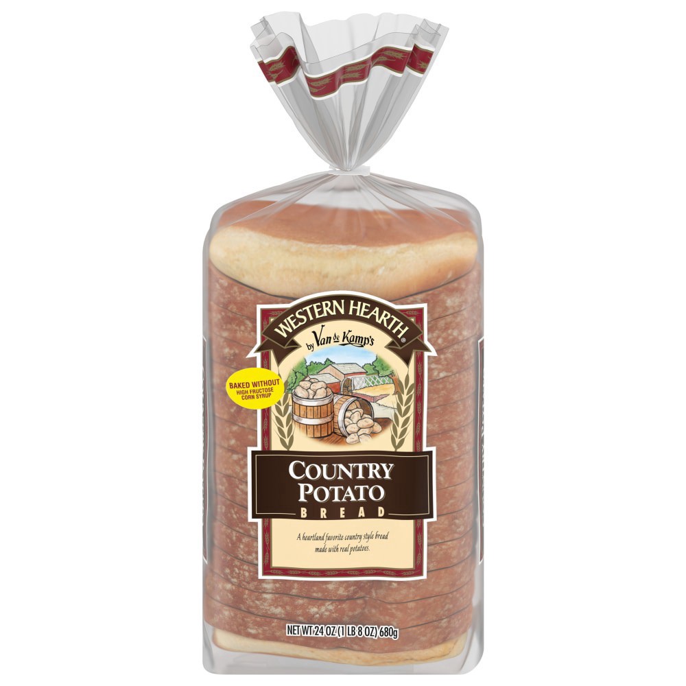 slide 2 of 5, Western Hearth Country Potato Bread, 24 oz