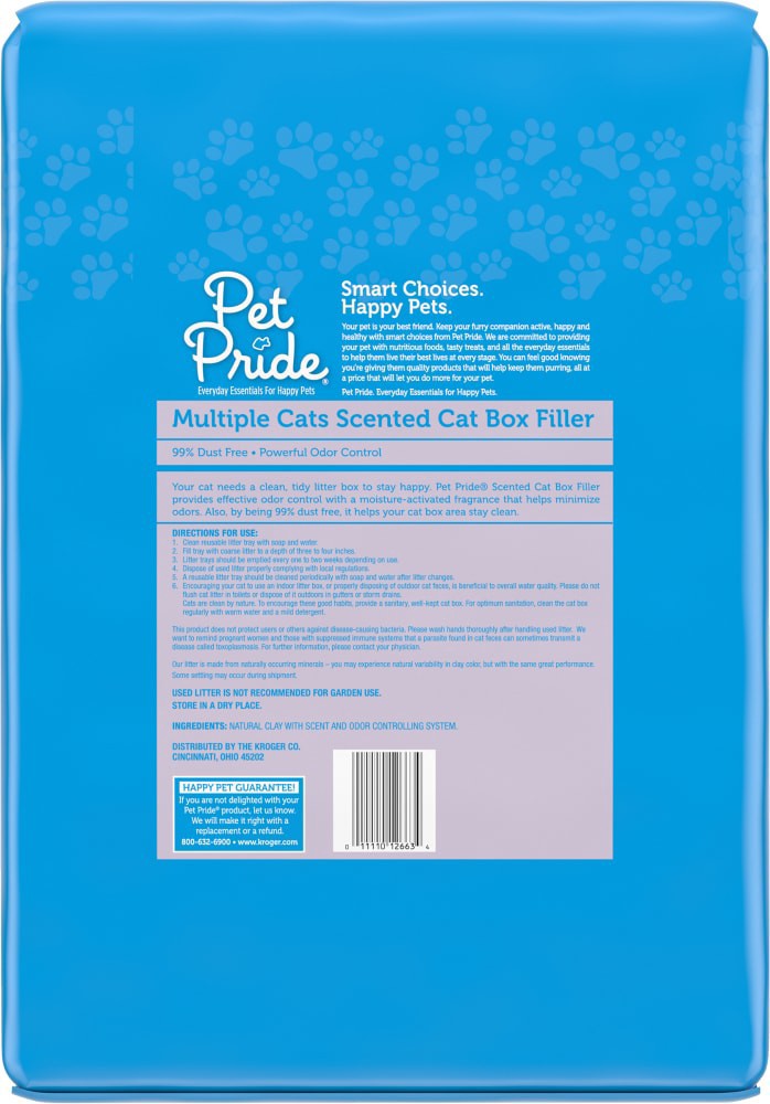slide 2 of 6, Pet Pride Scented Multi-Cat Box Filler, 1 ct