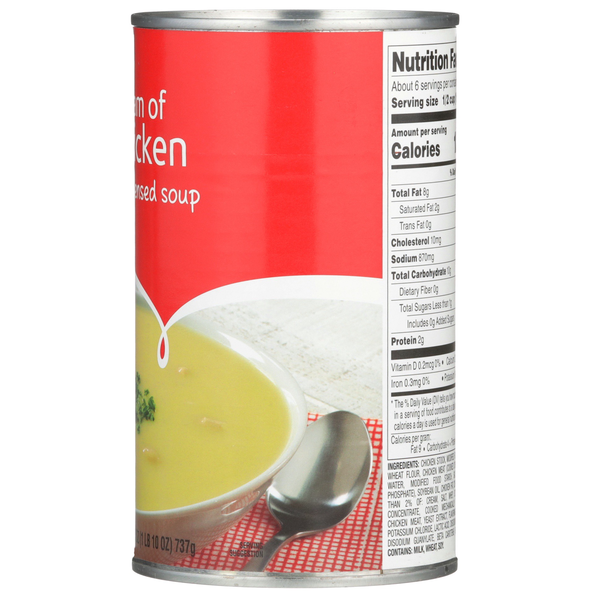 slide 2 of 6, Food Club Cream of Chicken Soup Condensed, 26 oz