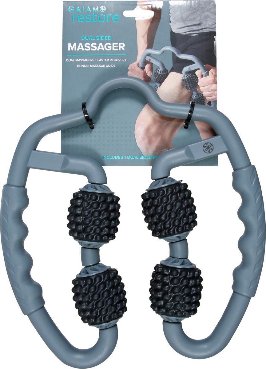 slide 3 of 12, Gaiam Restore Dual-Sided Massager 1 ea, 1 ct