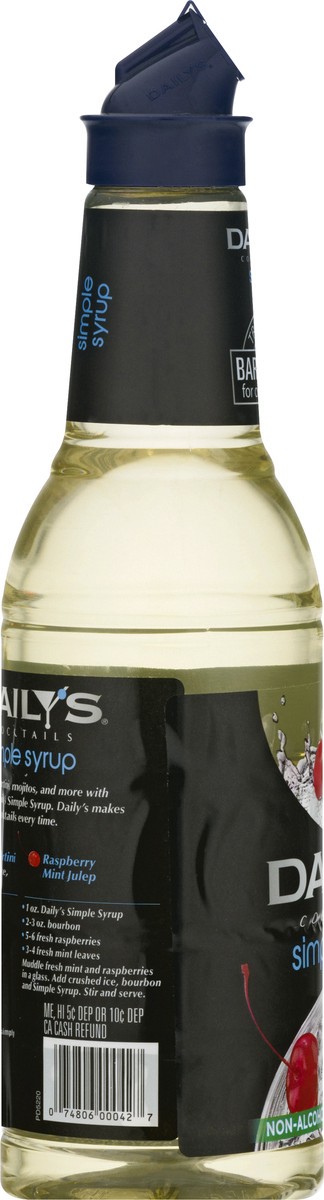 slide 10 of 10, Daily's Cocktails Simple Syrup 33.8 oz, 33.80 oz