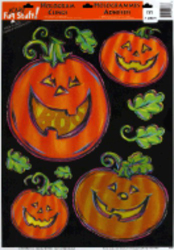 slide 1 of 1, Scary Fun Stuff! Halloween Holographic Clings, 1 ct