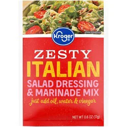 Kroger Salad Magic Zesty Italian Salad Dressing Mix