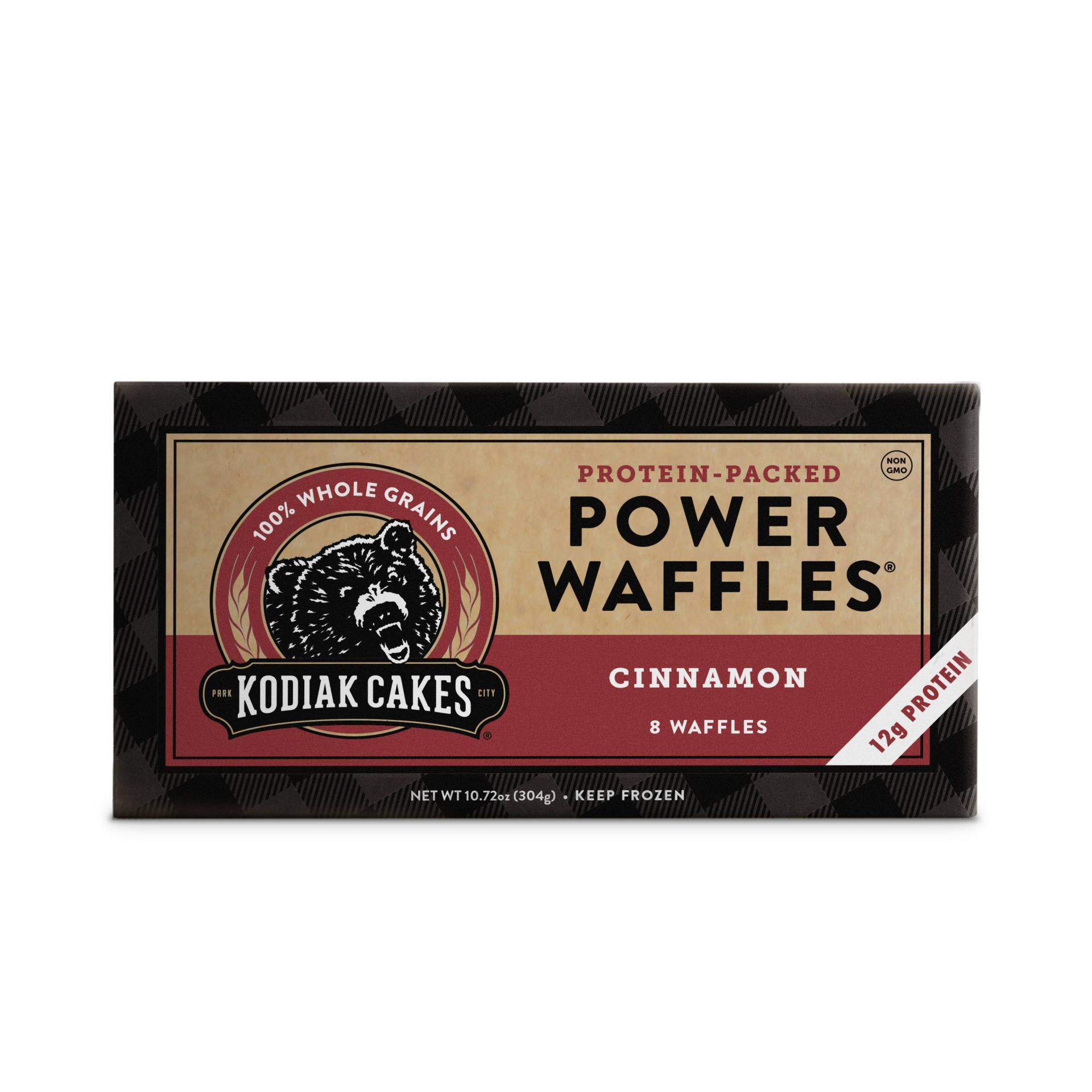 slide 1 of 6, Kodiak Cakes Cinnamon Waffle, 10.72 oz