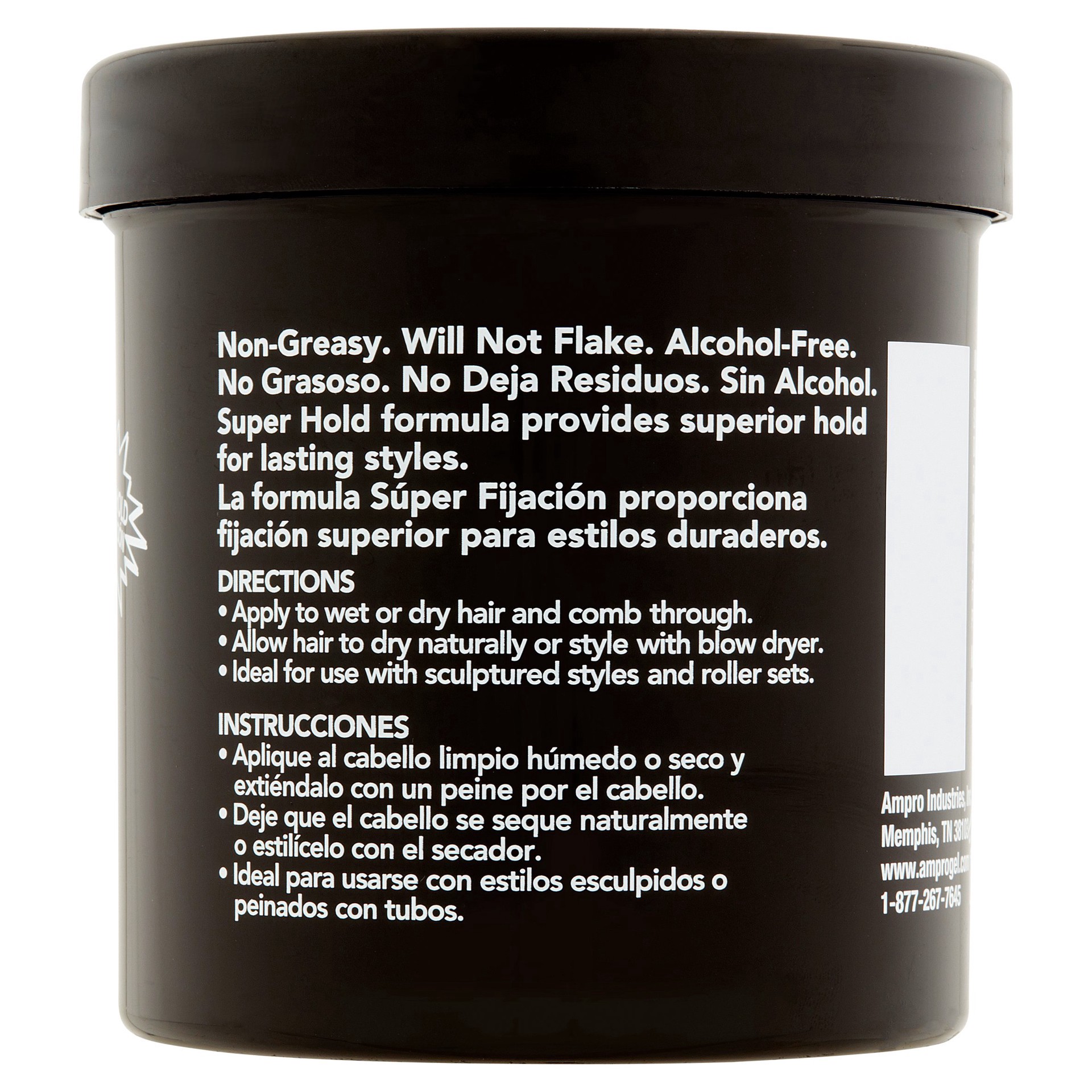 slide 3 of 3, Ampro Styling Gel 15 oz, 15 oz