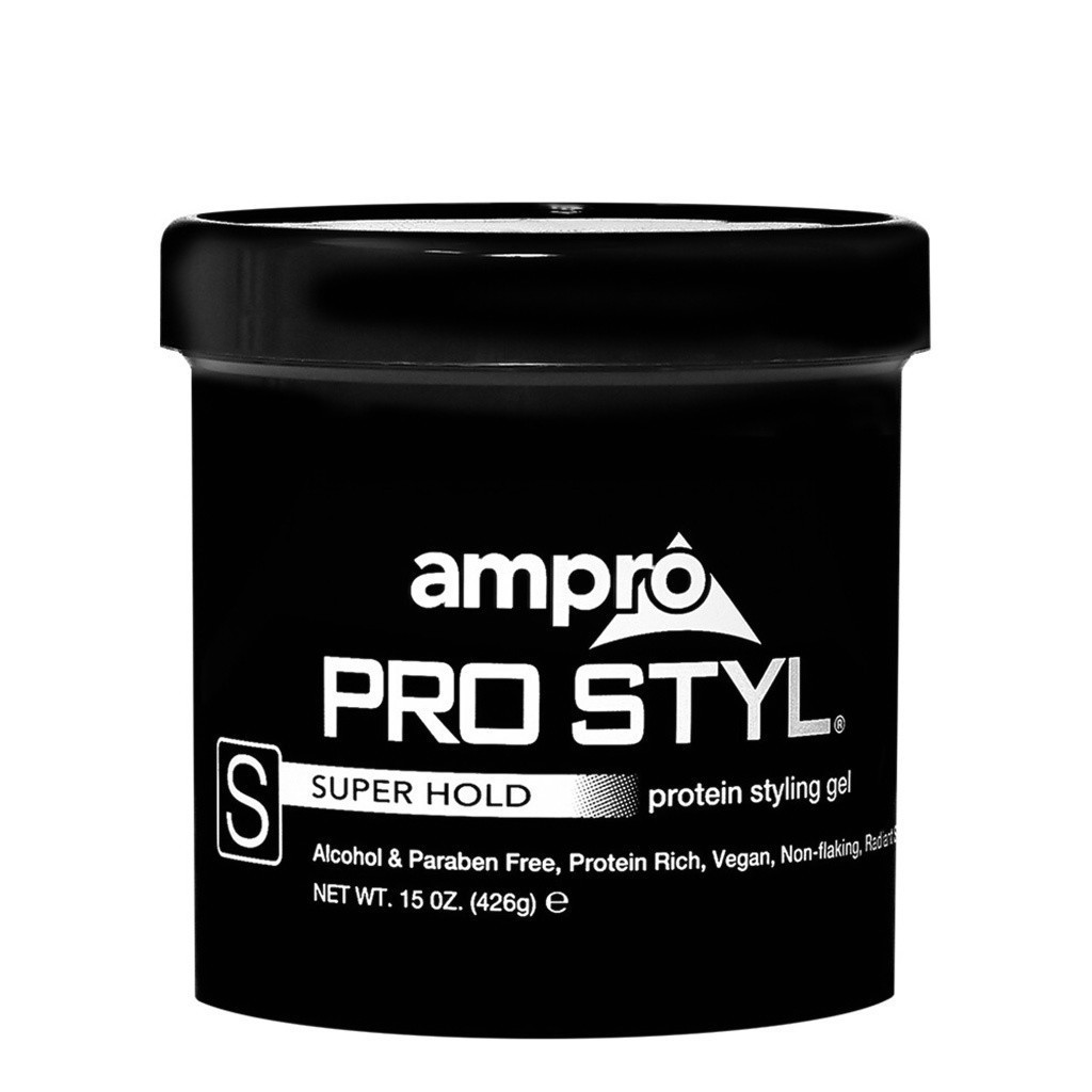 slide 1 of 3, Ampro Styling Gel 15 oz, 15 oz