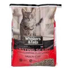 Whiskers & Tails Lasting Scent Non-Clumping Clay Litter Multi-Cat