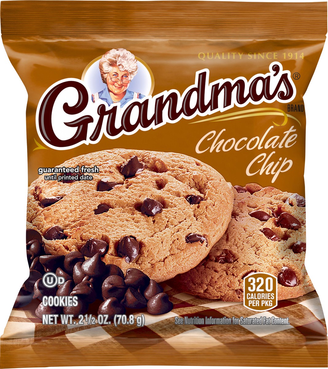 slide 4 of 6, Grandma's Cookies, 2.5 oz