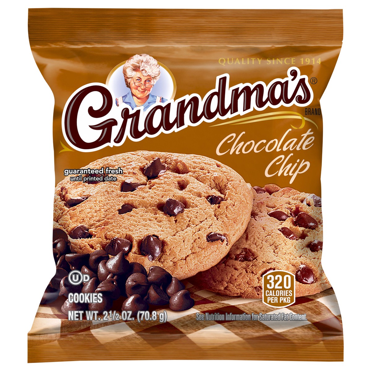 slide 5 of 6, Grandma's Cookies, 2.5 oz