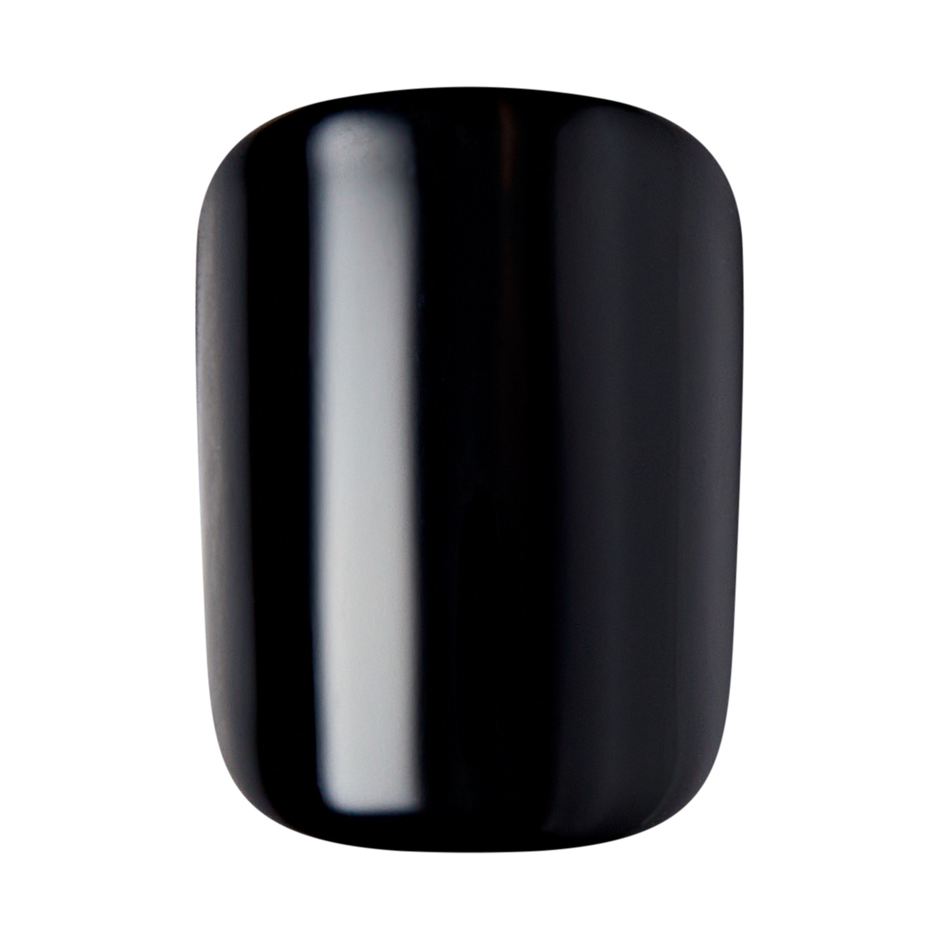 slide 2 of 5, imPRESS Press-On Nails, Halloween, No Glue Needed, Black, Short Square Shape, 33 Ct., 30 ct