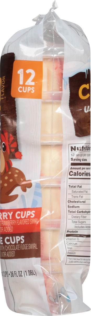 slide 7 of 15, Crav'n Flavor Cravn Var Ic Cup Strw/Fudge, 12 ct