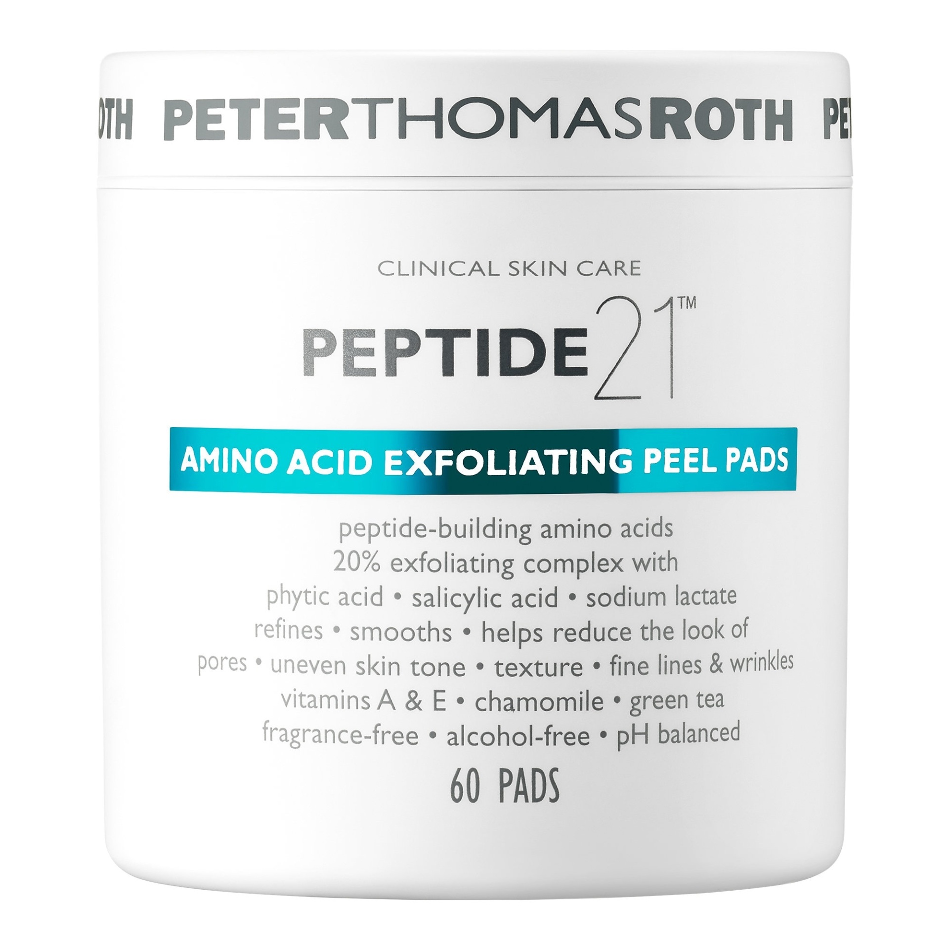 slide 1 of 1, Peter Thomas Roth Peptide 21 Amino Acid Exfoliate Peel Pads, 1 ct