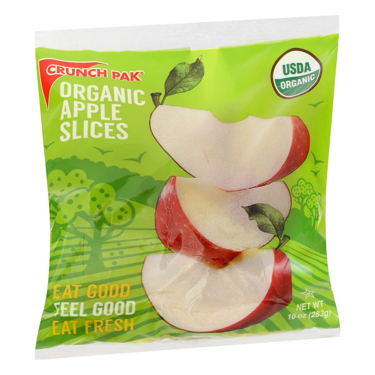 slide 2 of 9, Crunch Pak Crunchpak Organic Apple Slices, 10 oz