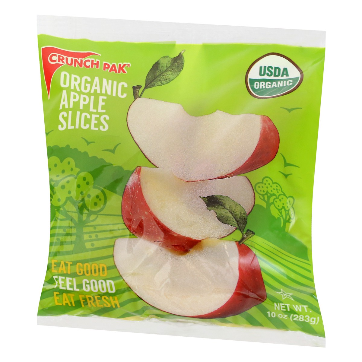 slide 3 of 9, Crunch Pak Crunchpak Organic Apple Slices, 10 oz