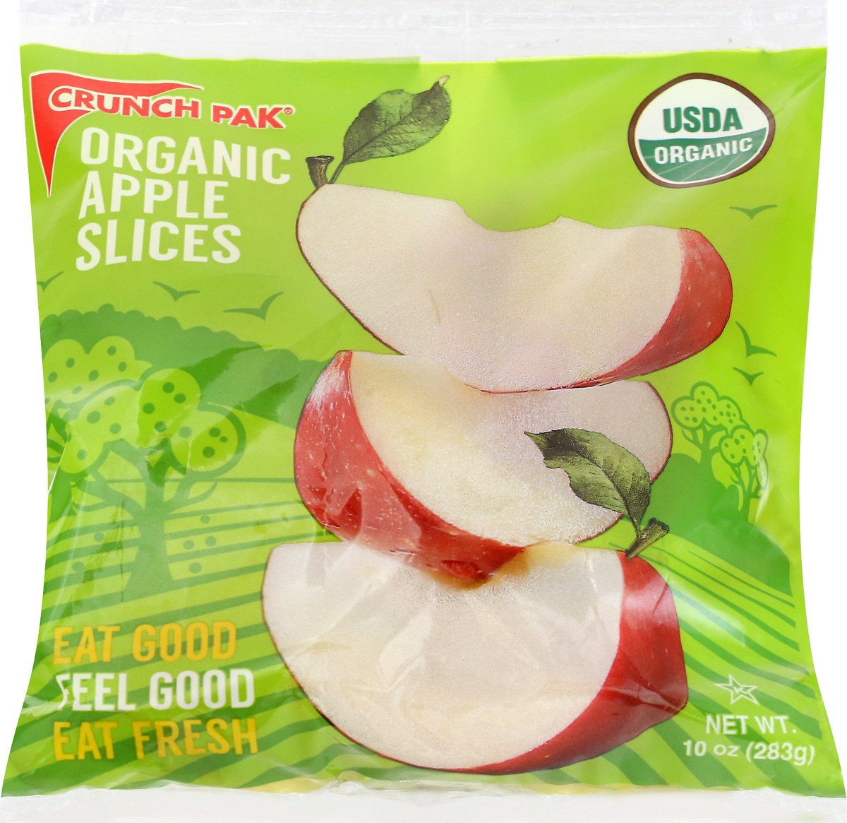 slide 6 of 9, Crunch Pak Crunchpak Organic Apple Slices, 10 oz