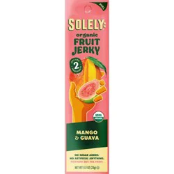 Solely Organic Mango & Guava Fruit Jerky - 0.8 oz